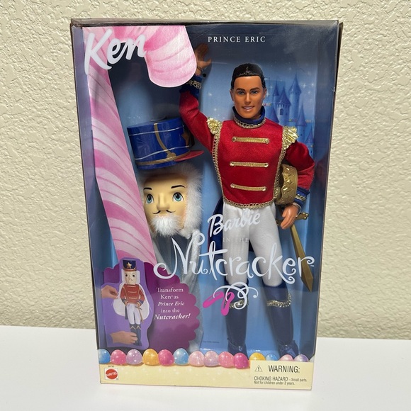 Barbie Other - NEW Vintage 2001 Barbie Ken as Prince Eric in The Nutcracker Doll Mattel 50793